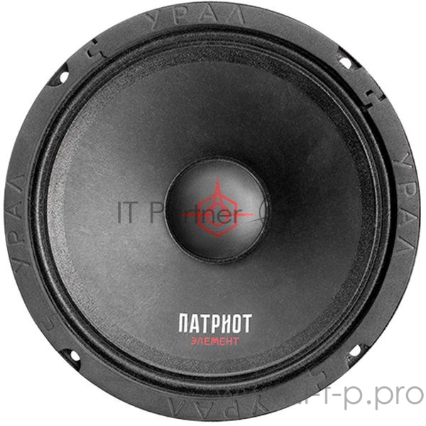 Колонки автомобильные Ural Patriot АС-ПТ165 (без решетки) 300Вт 99.2дБ 4Ом 16.5см (6 1/2дюйм) (ком.:1кол.) высокочастотные однополосные