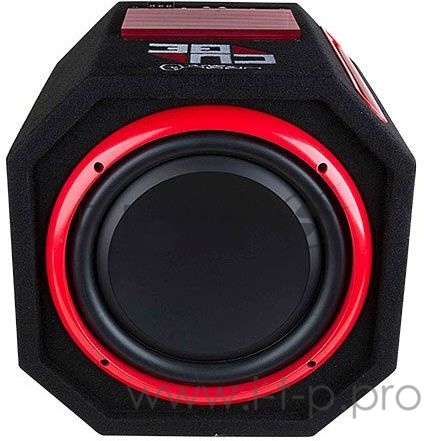 Сабвуфер автомобильный Ural AS-D12.A CUBE 300Вт активный (30см/12)