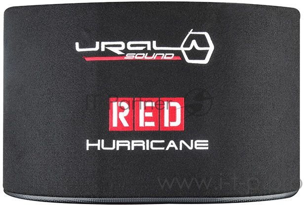 Сабвуфер автомобильный Ural AS-D12.A RED HURRICANE 300Вт активный (30см/12)