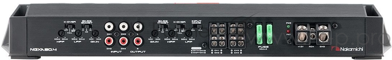 Усилитель автомобильный Nakamichi NAK-NGXA80.4 четырехканальный