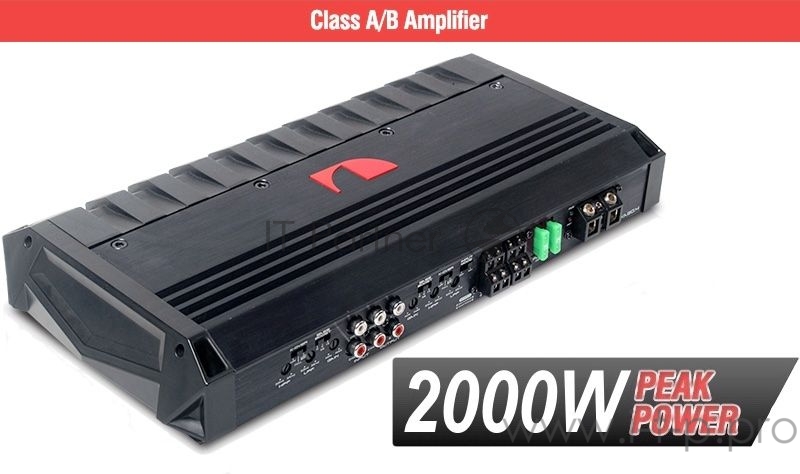 Усилитель автомобильный Nakamichi NAK-NGXA80.4 четырехканальный