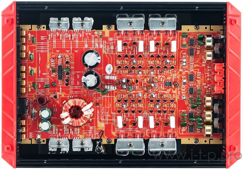 Усилитель автомобильный Nakamichi NAK-NKSA60.4 четырехканальный