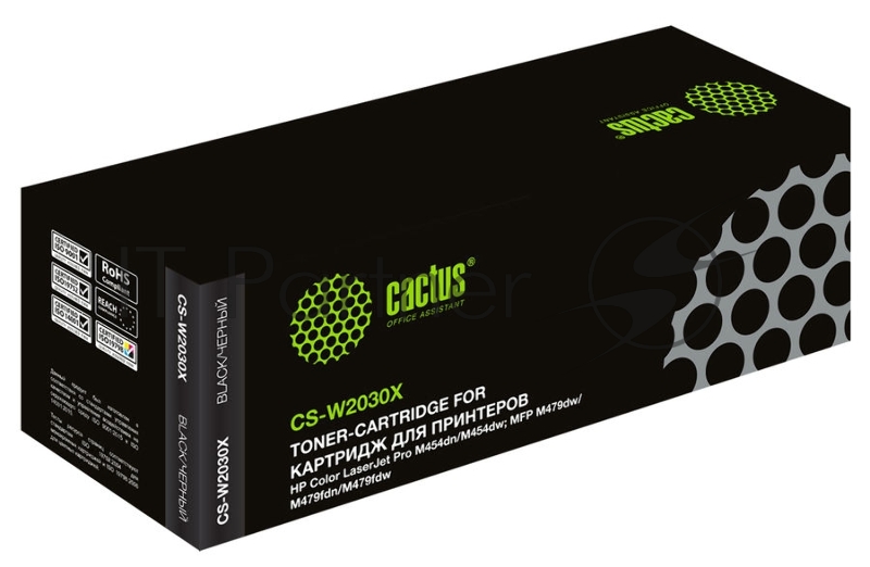 Картридж лазерный Cactus CS-W2030X черный (7500стр.) для HP LJ M454/MFP M479