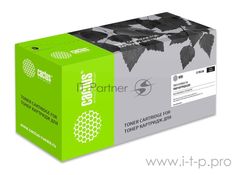 Картридж лазерный Cactus CS-TN324K черный (28000стр.) для Konica Minolta bizhub C258/C308/C368