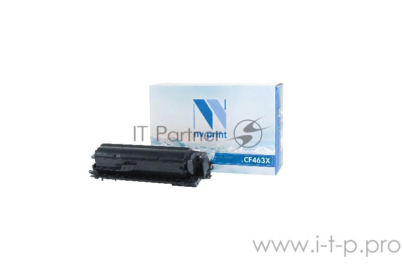 Картридж NVP совместимый NV-CF463X Magenta для HP Color Laser Jet M652DN/M653DN/M653X (22000k)
