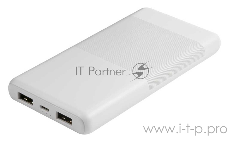 Мобильный аккумулятор Redline RP-21 Li-Pol 10000mAh 2.1A белый