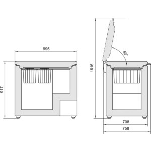 Морозильная камера LIEBHERR GT 3032-24 001