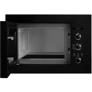 Встраиваемые микроволновые печи Weissgauff 39х59.2х38.2 см, 900 Вт, 25 л, 5 уровней мощности, 12 функций+автоменю на 11 программ, дисплей, таймер, без поворотного стола, черная