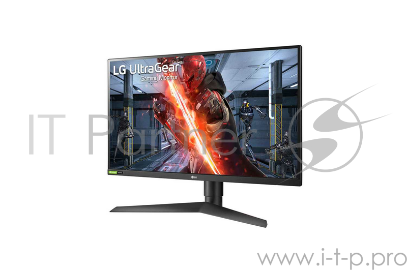Монитор 27 LG LCD 16:9 1920х1080(FHD) IPS, nonGLARE, 400cd/m2, H178°/V178°, 1000:1, 16.7M Color, 1ms, 2xHDMI, DP, USB-Hub, Pivot, Tilt, Audio out, 2Y, Black