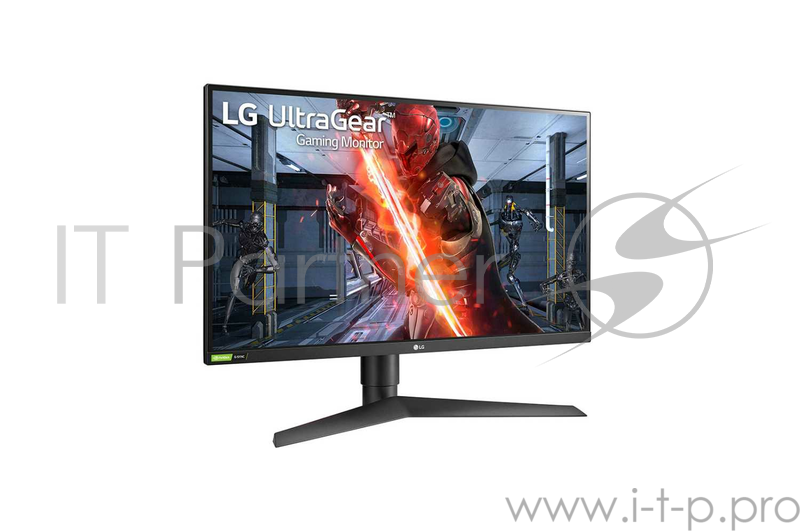 Монитор 27 LG LCD 16:9 1920х1080(FHD) IPS, nonGLARE, 400cd/m2, H178°/V178°, 1000:1, 16.7M Color, 1ms, 2xHDMI, DP, USB-Hub, Pivot, Tilt, Audio out, 2Y, Black