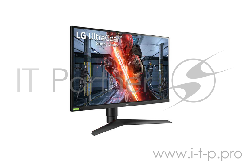 Монитор 27 LG LCD 16:9 1920х1080(FHD) IPS, nonGLARE, 400cd/m2, H178°/V178°, 1000:1, 16.7M Color, 1ms, 2xHDMI, DP, USB-Hub, Pivot, Tilt, Audio out, 2Y, Black