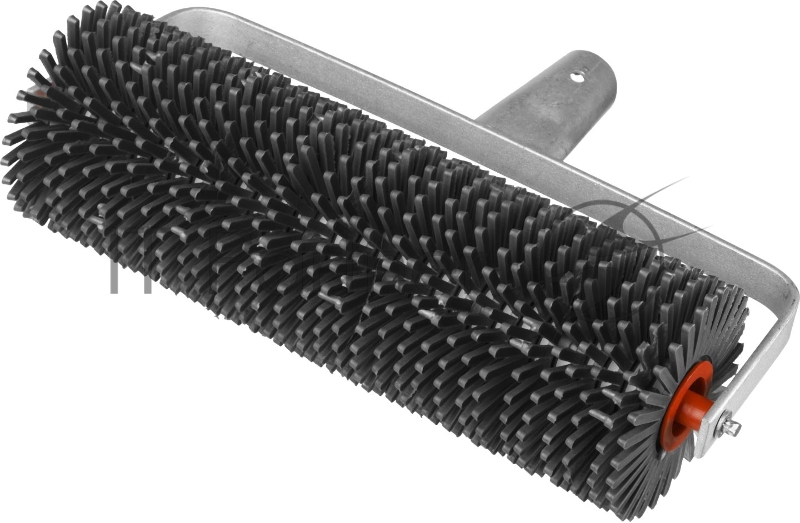 Валик игольчатый ЗУБР МАСТЕР по бетону на металлической рамке, под удлинитель, пластмассовые иглы 28мм, 105х300мм