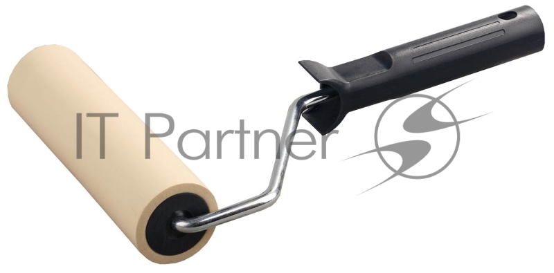 Валик прижимной ЗУБР ЭКСПЕРТ в сборе, резиновый, бюгель 8мм, 46x180мм