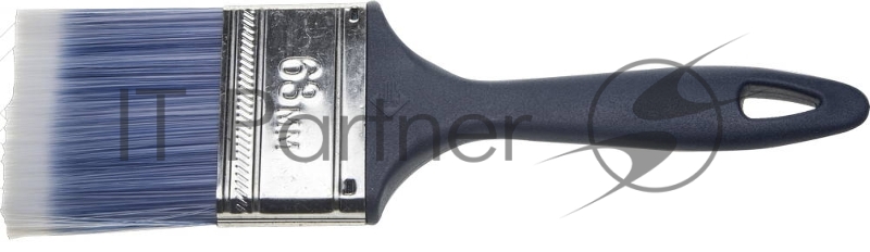 Кисть плоская ЗУБР АКВА-МАСТЕР КП-13, искусственная щетина, пластмассовая ручка, 63мм