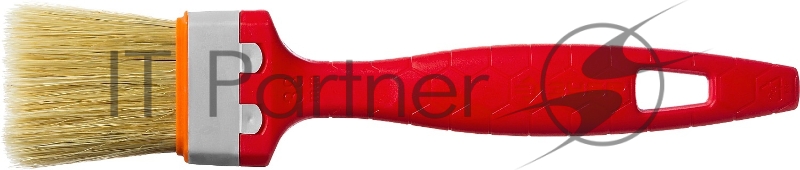 Кисть плоская ЗУБРУНИВЕРСАЛ-СТАНДАРТ, натуральная щетина, пластмассовая ручка, 1,5/38мм
