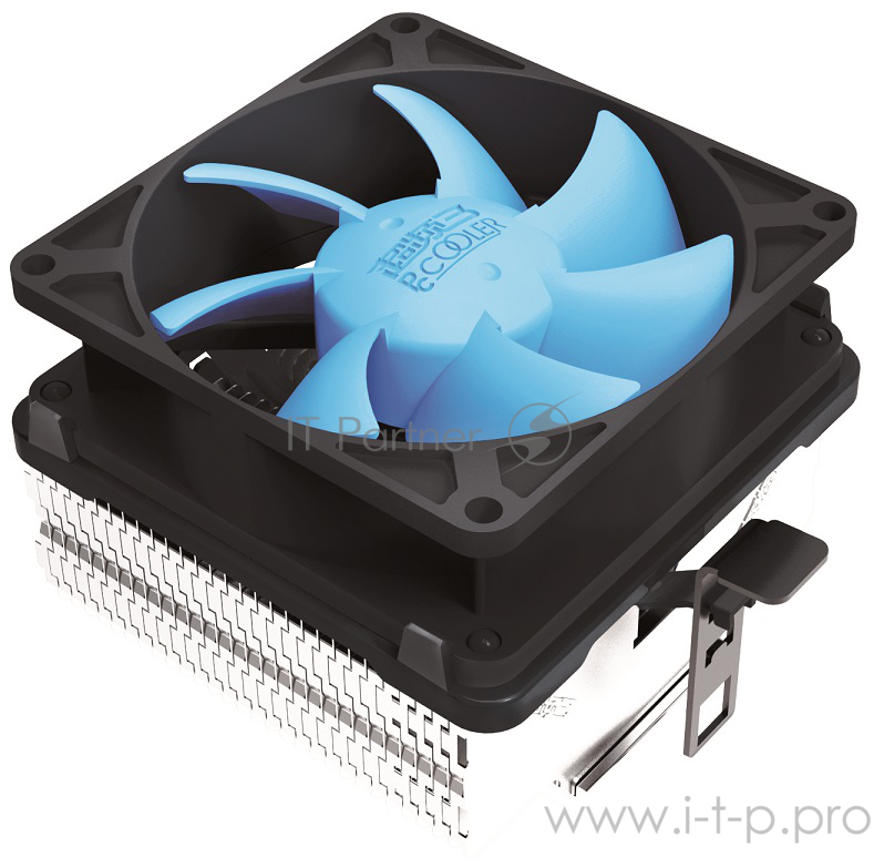 Вентиляторы PCCooler Q82M Кулер Q82M S775/115X/AM2/AM4/FM1/FM2 (48 шт/кор, TDP 66W, вент-р 80мм с PWM, 800-1800RPM, 18dBa) Retail Color Box