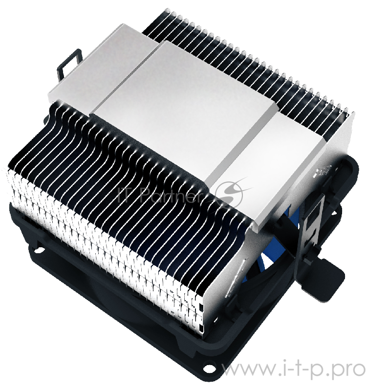 Вентиляторы PCCooler Q82M Кулер Q82M S775/115X/AM2/AM4/FM1/FM2 (48 шт/кор, TDP 66W, вент-р 80мм с PWM, 800-1800RPM, 18dBa) Retail Color Box