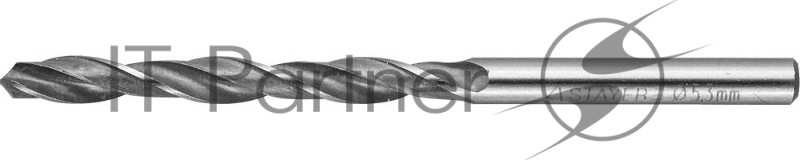 Сверло по металлу HSS-R STAYER PROFI 5.3х86мм, быстрорежущая сталь М2(S6-5-2)