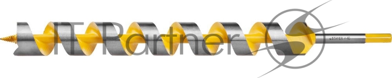 Сверло левиса по дереву STAYER Spiral 40x450/360мм, шестигранный хвостовик