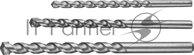 Набор STAYER Сверла STANDARD по бетону, 5, 6, 8мм, 3шт