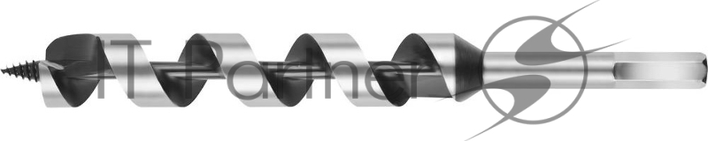 Сверло левиса по дереву URAGAN 25x235/160мм, шестигранный хвостовик