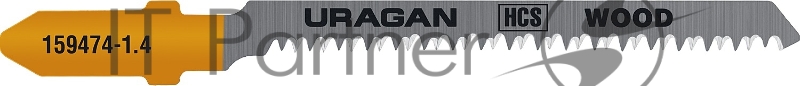 Полотна URAGAN T101AO, HCS, по дереву, фанере, ламинату, фигур. рез, T-хвост., шаг 1,4мм, 75/50мм, 2шт