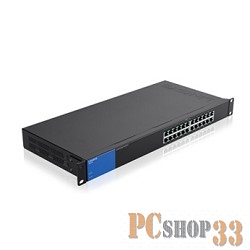 Сетевое оборудование Linksys LGS124P-EU 24-портовый коммутатор, Gigabit, PoE
