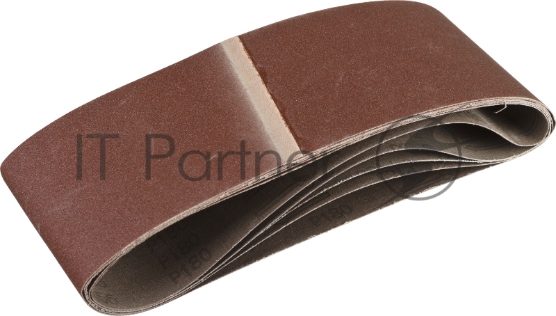 Лента шлифовальная ЗУБР СТАНДАРТ 100 х 610 мм, P180, для ЛШМ, 5 шт.