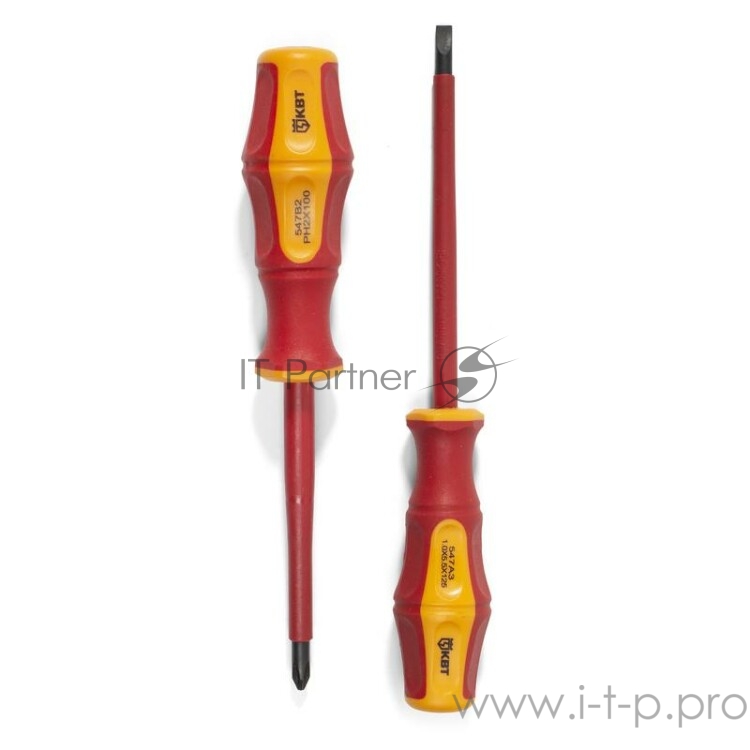 Отвертка диэлектрическая Профи PH1*80 | 78611 | КВТ