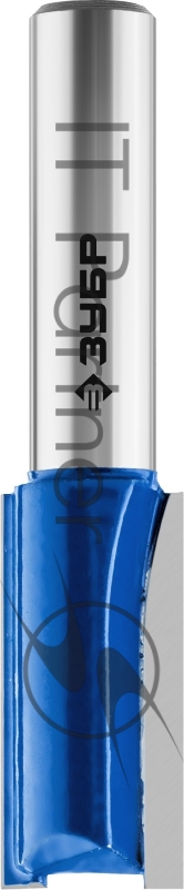 Фреза пазовая прямая ЗУБР 12x25мм, хвостовик 8мм