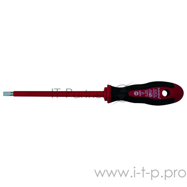 Отвёртка двухкомпонентная шлицевая VDE 3,5х100 мм, 1000В | 101914 | Haupa