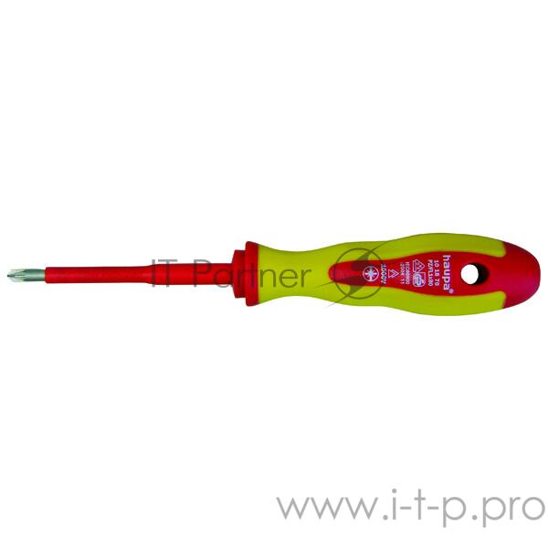 Отвёртка двухкомпонентная VDE PZ/FL 1, 1000В | 101870 | Haupa