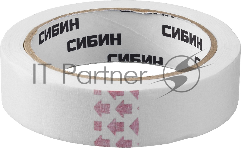Малярная лента, креповая, 25мм х 25м, CИБИН