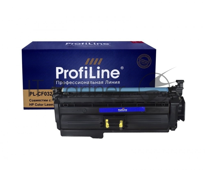 Картридж PL-CF032A (№646A) для принтеров HP Color LaserJet CM4540 Yellow 12500 копий ProfiLine