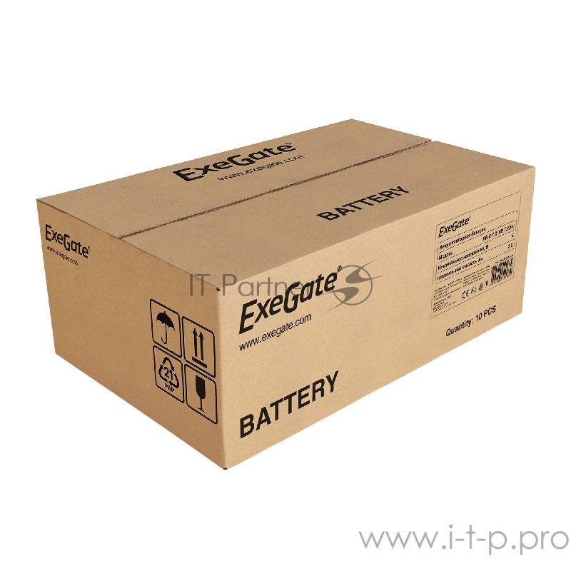 Аккумуляторная батарея ExeGate HR 6-7.2 (6V 7.2Ah, клеммы F1)