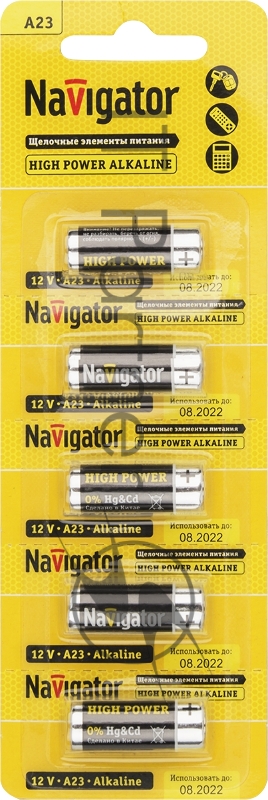 Элемент питания NBT-NE-A23-BP5 | 61464 | Navigator