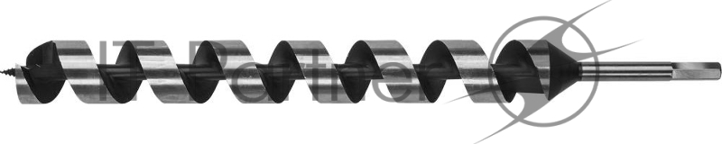 Сверло левиса по дереву ЗУБР 38x450/360мм, шестигранный хвостовик