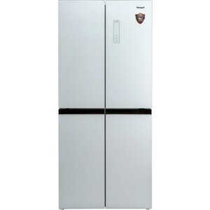 Холодильник Weissgauff WCD 486 NFW белый (трехкамерный)