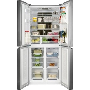 Холодильник Weissgauff WCD 486 NFW белый (трехкамерный)