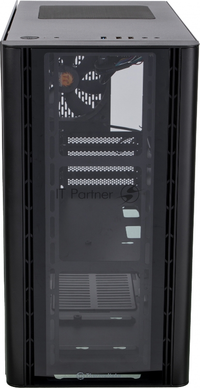 V150 TG CA-1R1-00S1WN-00 Black/Win/SPCC/Tempered Glass*2/ 120mm Standard Fan*1