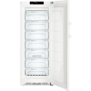 Морозильник с NoFrost LIEBHERR GN 4635-21 001, Общий объем брутто/нетто, л: 360/312, класс энергопотребления:A++, расход электроэнергии, кВтч/год: 148, время сохранения холода, ч: 20, климатический класс: SN-T, тип управления: электронное, габаритные