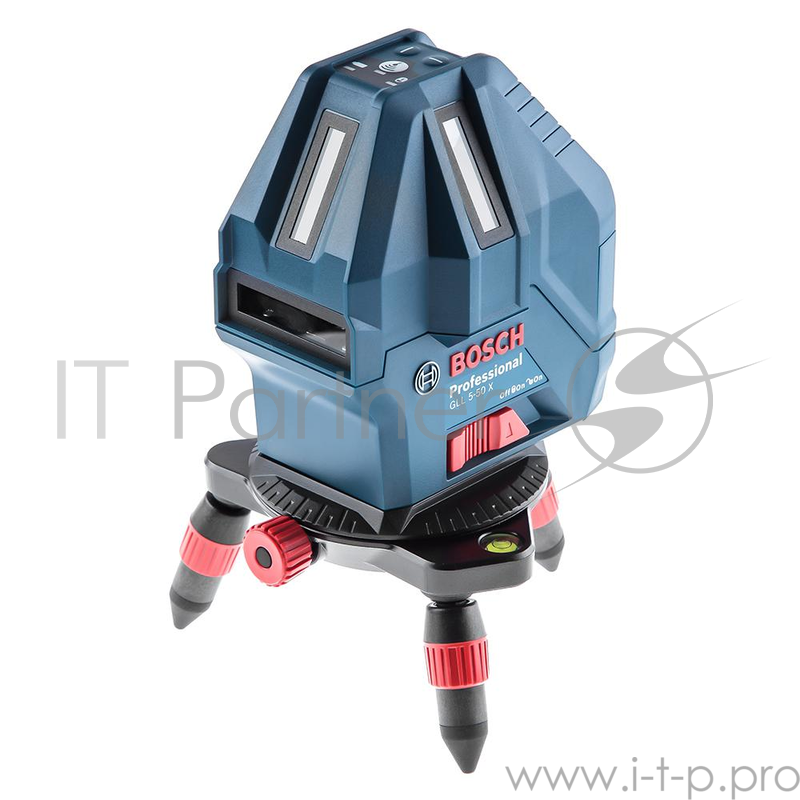 Лазерные дальномеры, уровни, детекторы Bosch GLL 5-50X 0601063N00 Лазерный нивелир { до 50 м с приемником }