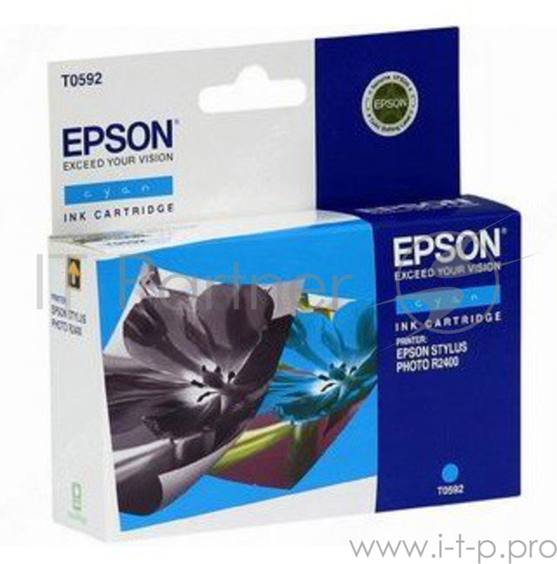 Расходные материалы EPSON C13T05924010 Epson картридж для Stylus Photo R2400 (синий) (cons ink)