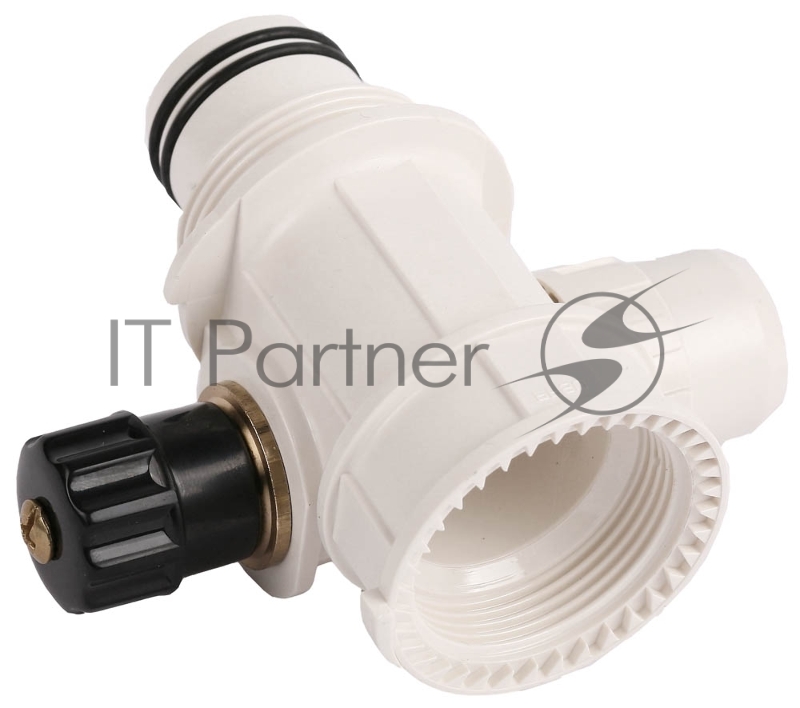 Коллектор ЗУБР ШиреФит сборный с вентилемвнутренняя резьба - штуцер с гайкой - штуцер с гайкой, 32мм-20мм-32мм