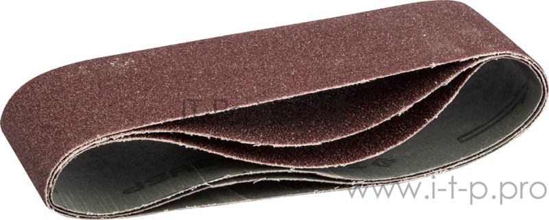 Лента шлифовальная МАСТЕР ЗУБР 75х533 мм, P60, для ЛШМ, 3 шт.