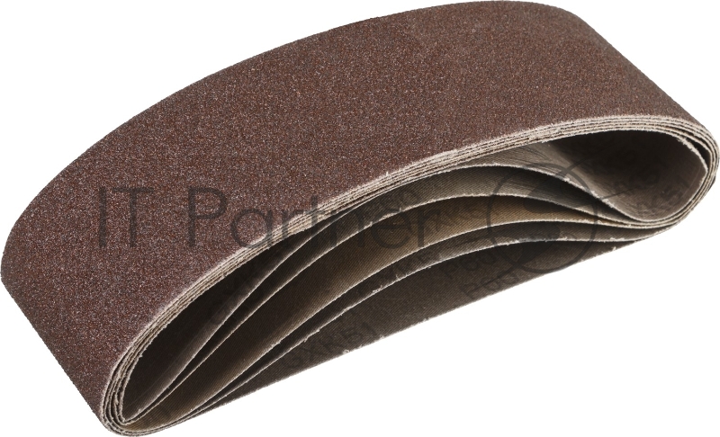 Лента шлифовальная СТАНДАРТ ЗУБР 75х533 мм, P60, для ЛШМ, 5 шт.