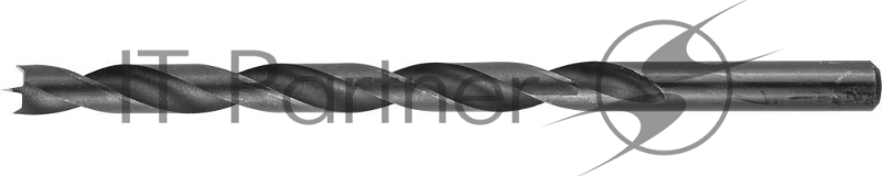 Спиральное сверло по дереву ЗУБР d 12x200/150мм, М-образная заточка