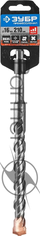 Бур ЗУБР Профессионал SDS-plus 16 x 210 мм