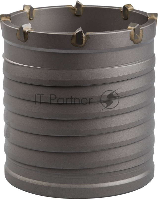 Коронка ЗУБР 29300-80 буровая, конусная посадка, без оснастки, d=80мм, L=100мм