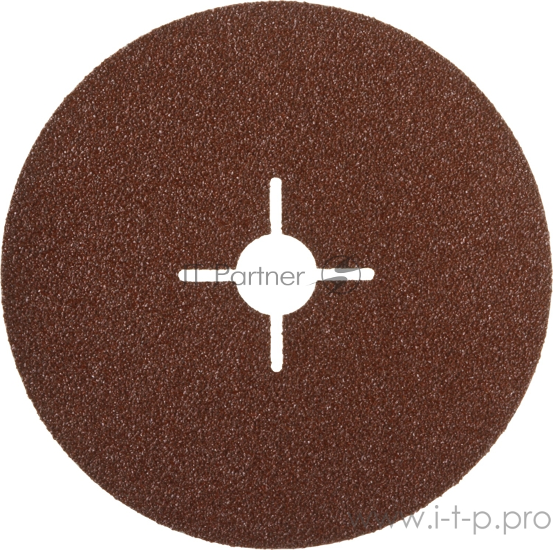 Круг шлифовальный ЗУБР ПРОФИ фибровый, для УШМ, P60, 125х22мм, 5 листов